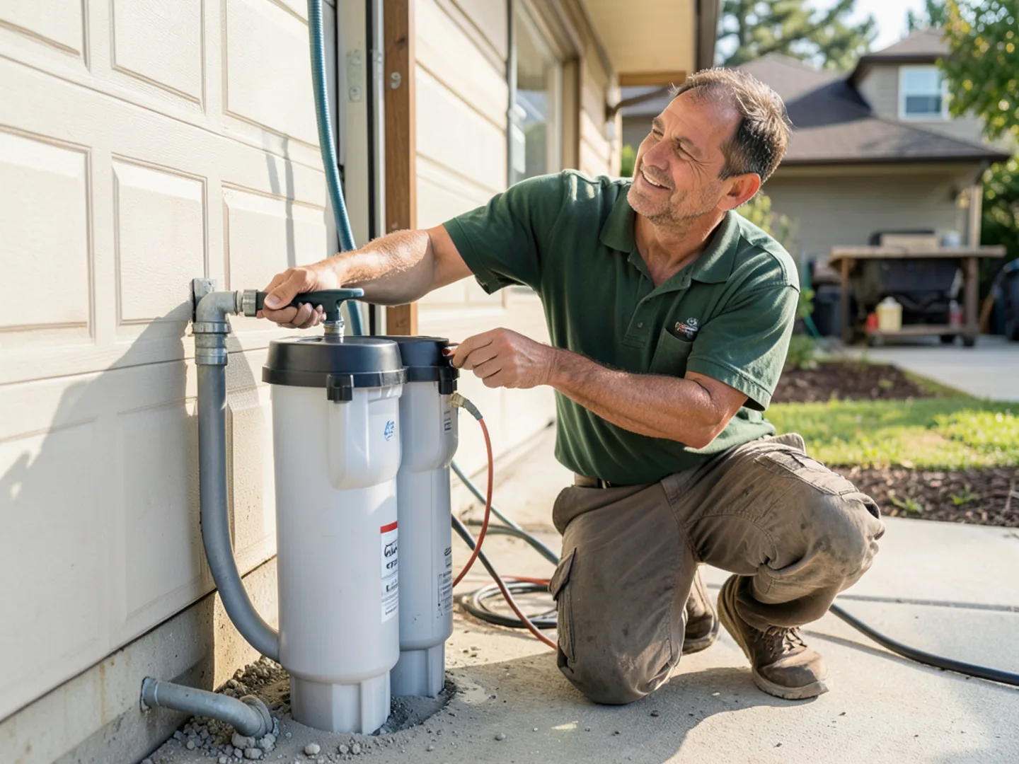 Plumbing service vehicle and diagnostic work in Gold River, CA