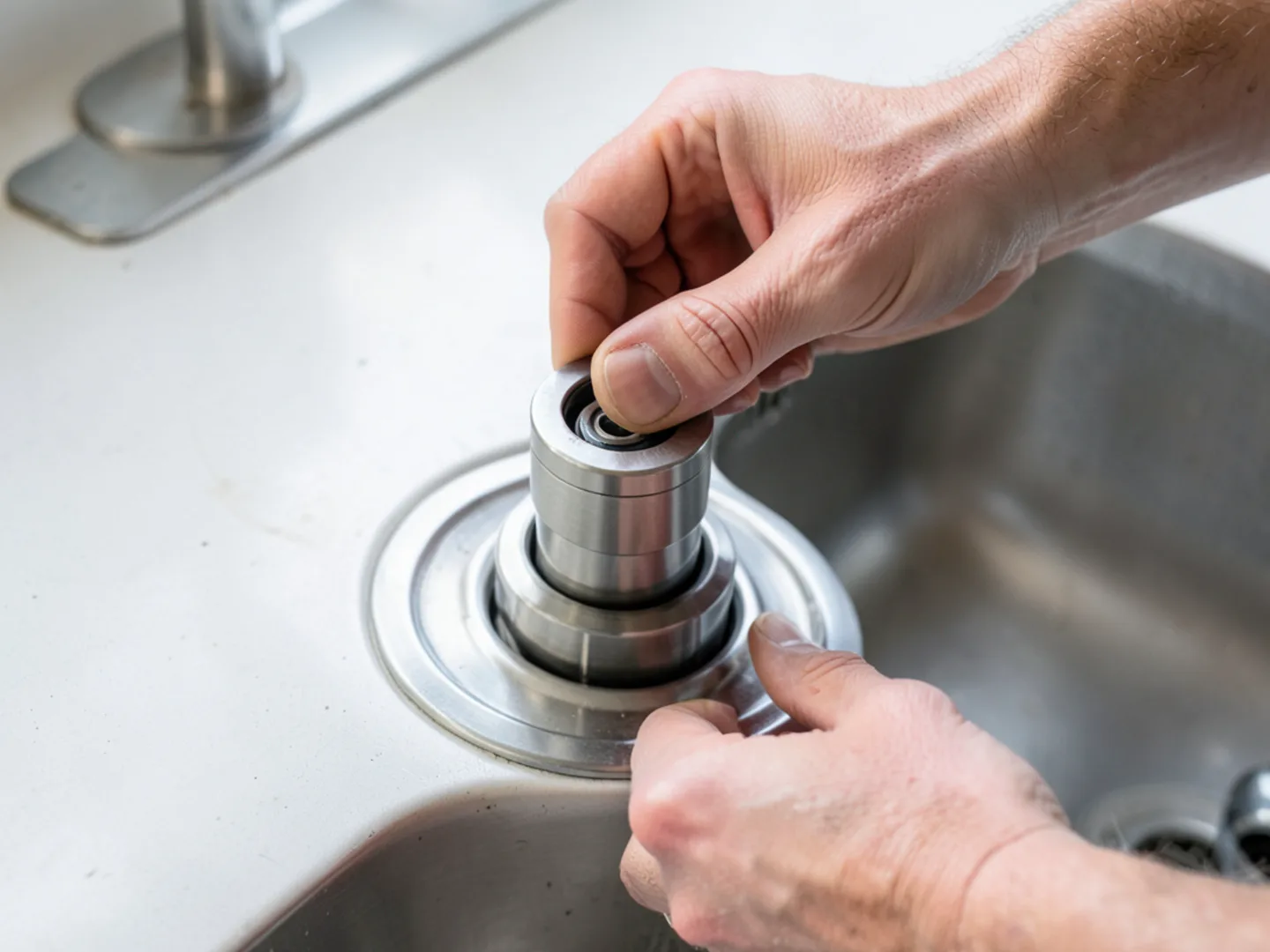 Garbage Disposal Repair project execution #2 in Folsom