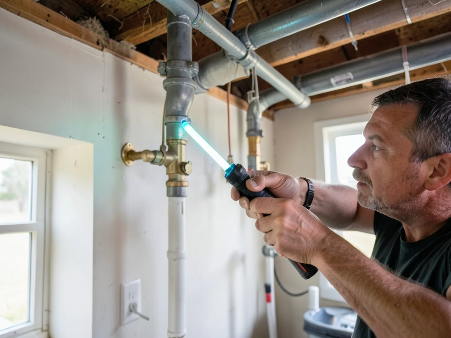 Plumbing Inspection diagnostic inspection in Folsom