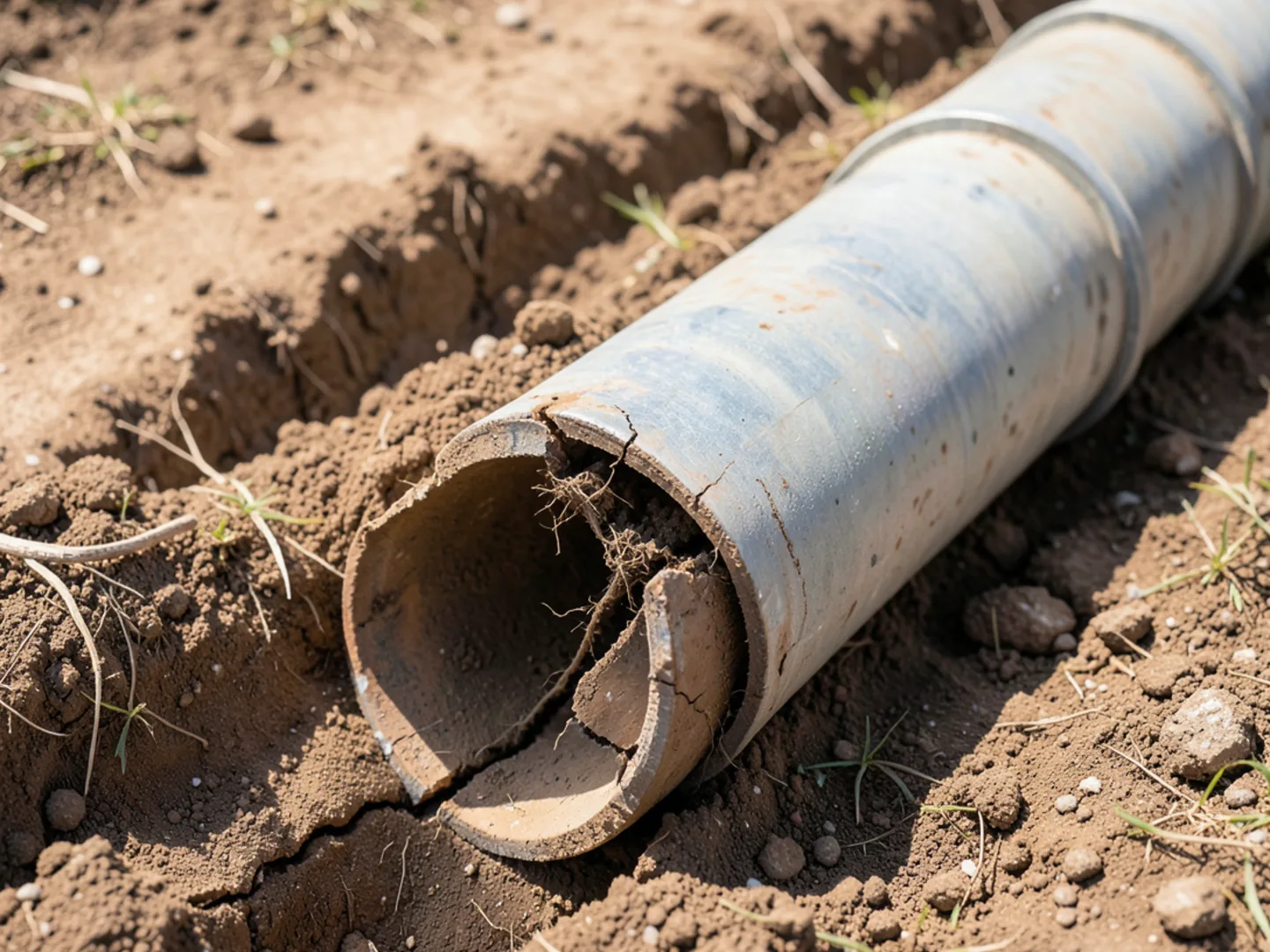 Sewer Line Repair diagnostic inspection in Folsom
