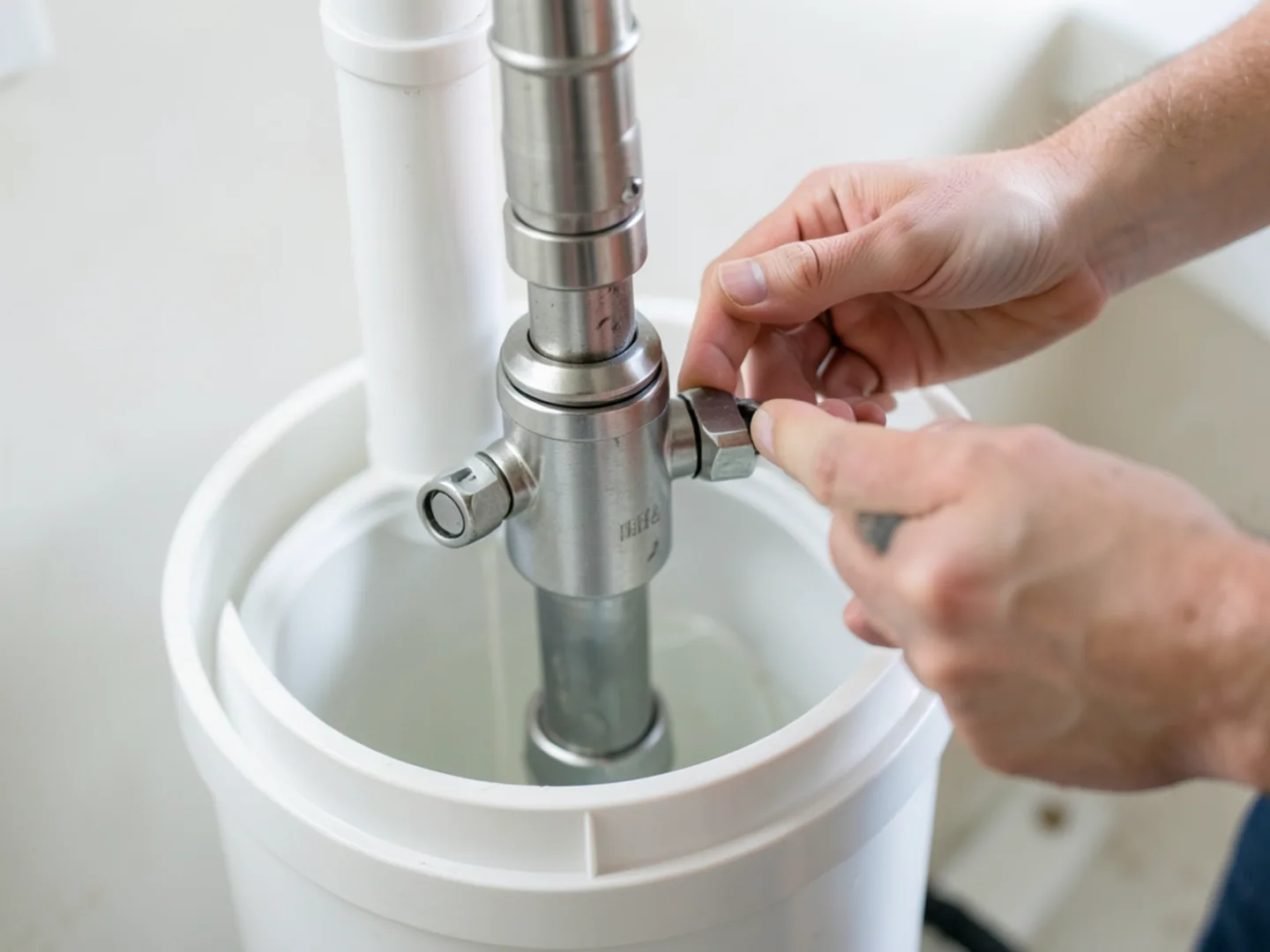 Sump Pump Repair diagnostic inspection in Folsom