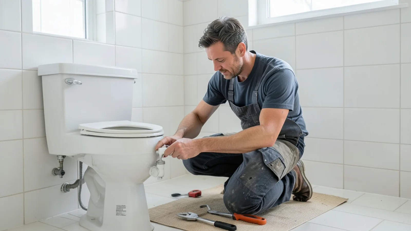 Toilet Repair in Folsom, CA — Flange, Wax Ring & Fill Fix