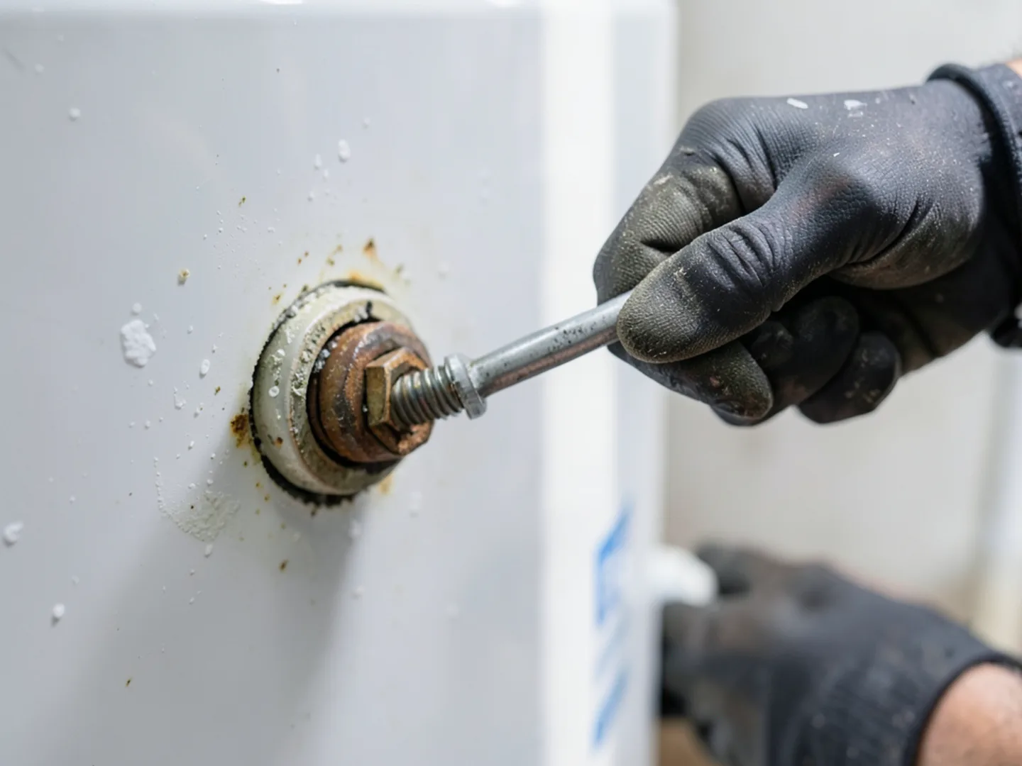 Water Heater Repair diagnostic inspection in Folsom