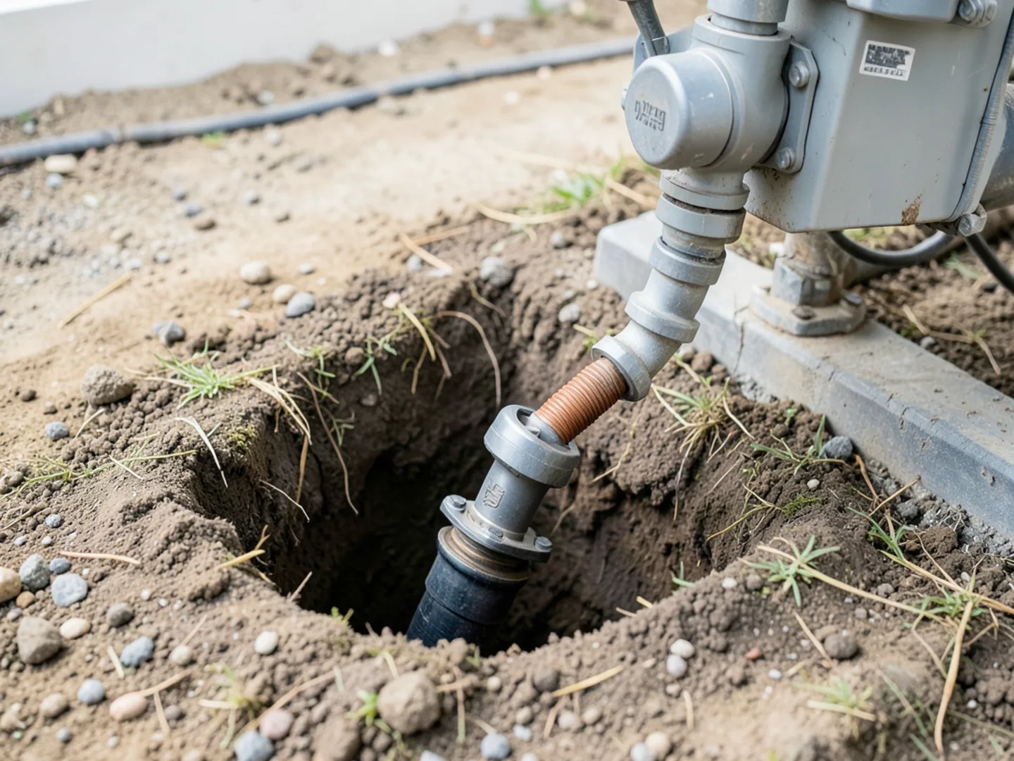 Water Line Repair project execution #2 in Folsom